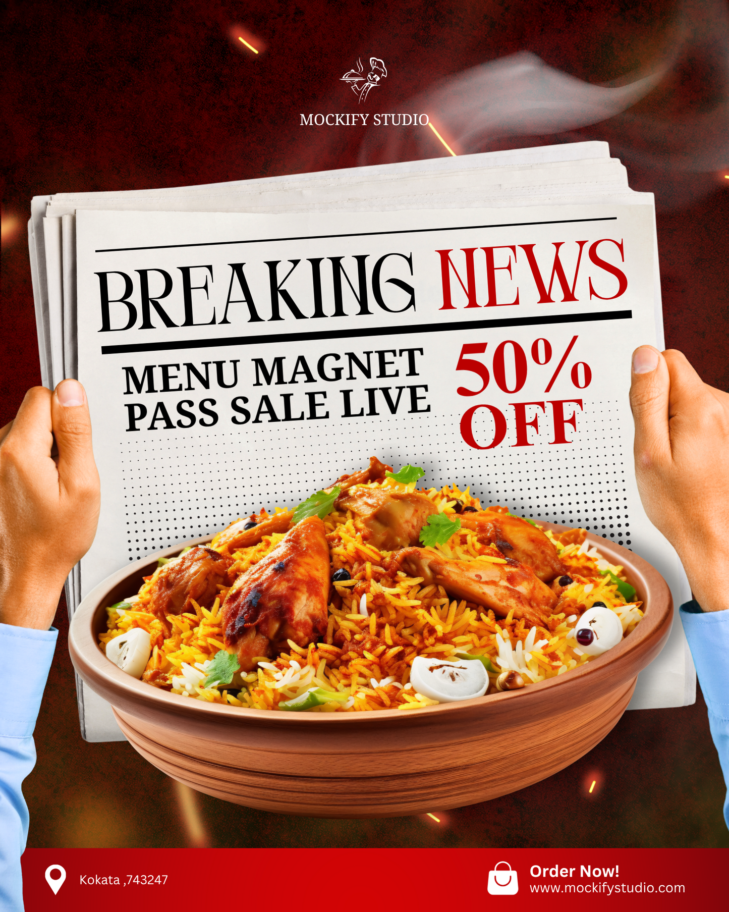 Menu Magnet Pass🥘- For Restaurant and Cloud Kitchen Owners 🍴